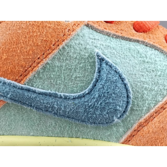 TOP BATCH Nike SB Dunk Low "Orang and Emerald Rise"  CY8012-170