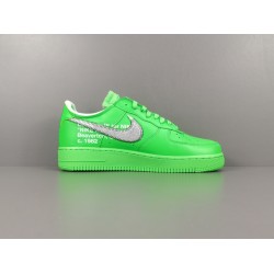 PK BATCH Off-White x Nike Air Force 1 Low Green DX1419 300 