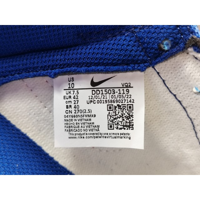 PK BATCH Nike Dunk Low "White and University Red" DD1503 119
