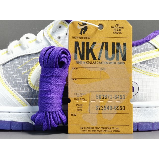 GOD BATCH Nike Dunk Low Union Passport Pack Grey Purple DJ9649 500