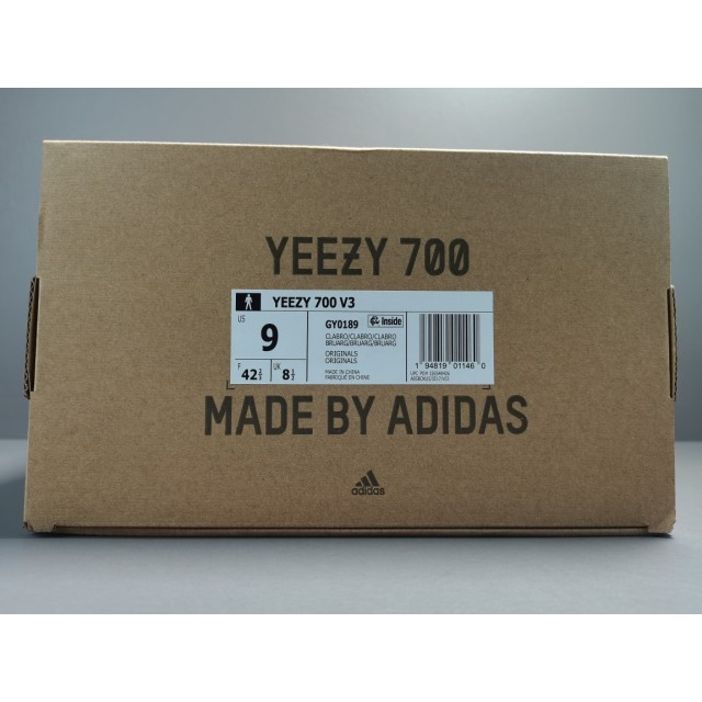 OG BATCH Adidas Yeezy 700 V3 Clay Brown GY0189