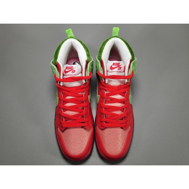 GOD BATCH Nike SB Dunk High Strawberry Cough CW7093 600