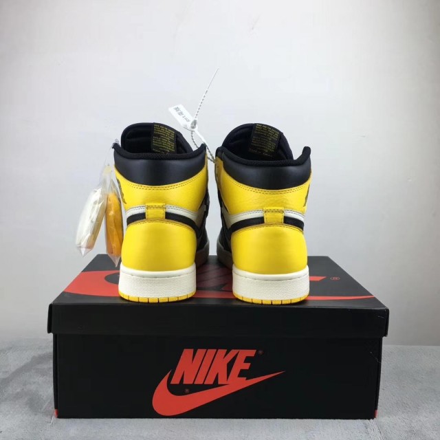 GET Batch Men's Air Jordan 1 "Yellow Toe" AR1020 700