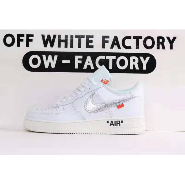 OWF Batch Unisex OFF WHITE X Nike Air Force 1 Complexcon AO4297 100