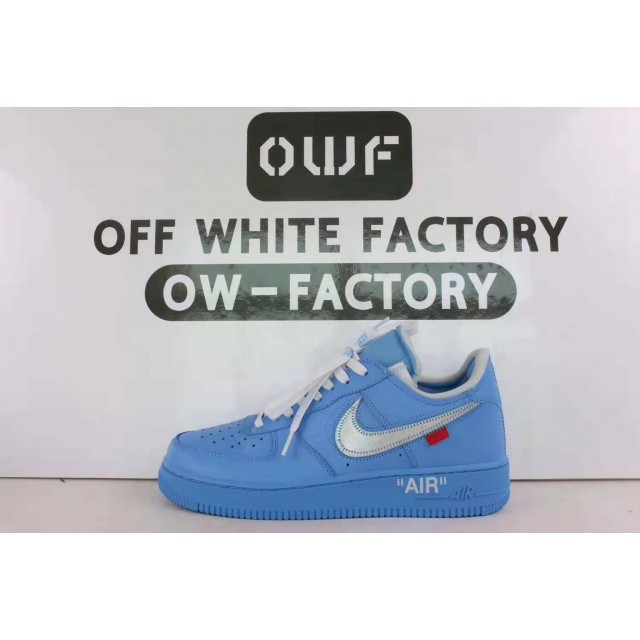 Off-White x Nike Air Force 1 “MCA” University Blue CI1173-400