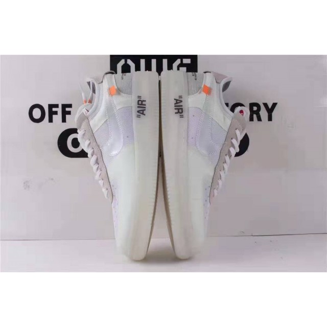 OWF Batch Unisex OFF WHITE x Nike Air Force 1 LOW VIRGIL AO4606 100