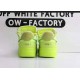 OWF Batch Unisex OFF WHITE X Nike Air Force 1 Low Volt AO4606 700