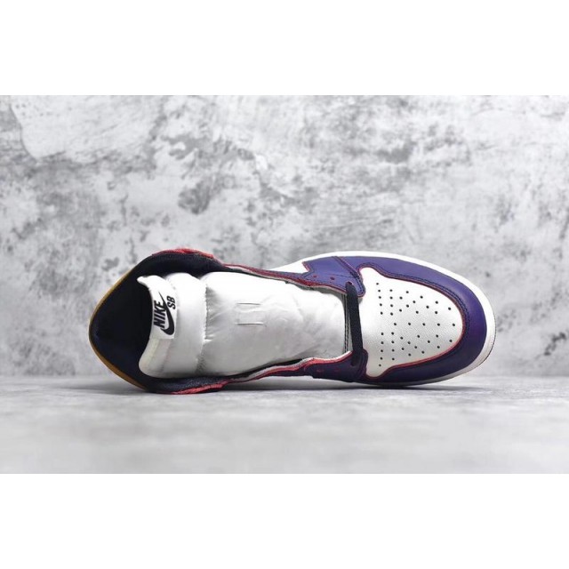 PK Batch Men's Air Jordan 1 x Nike Dunk SB Lakers CD6578 507