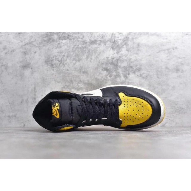 PK Batch Men's Air Jordan 1 Retro High OG "Yellow Toe" AR1020 700